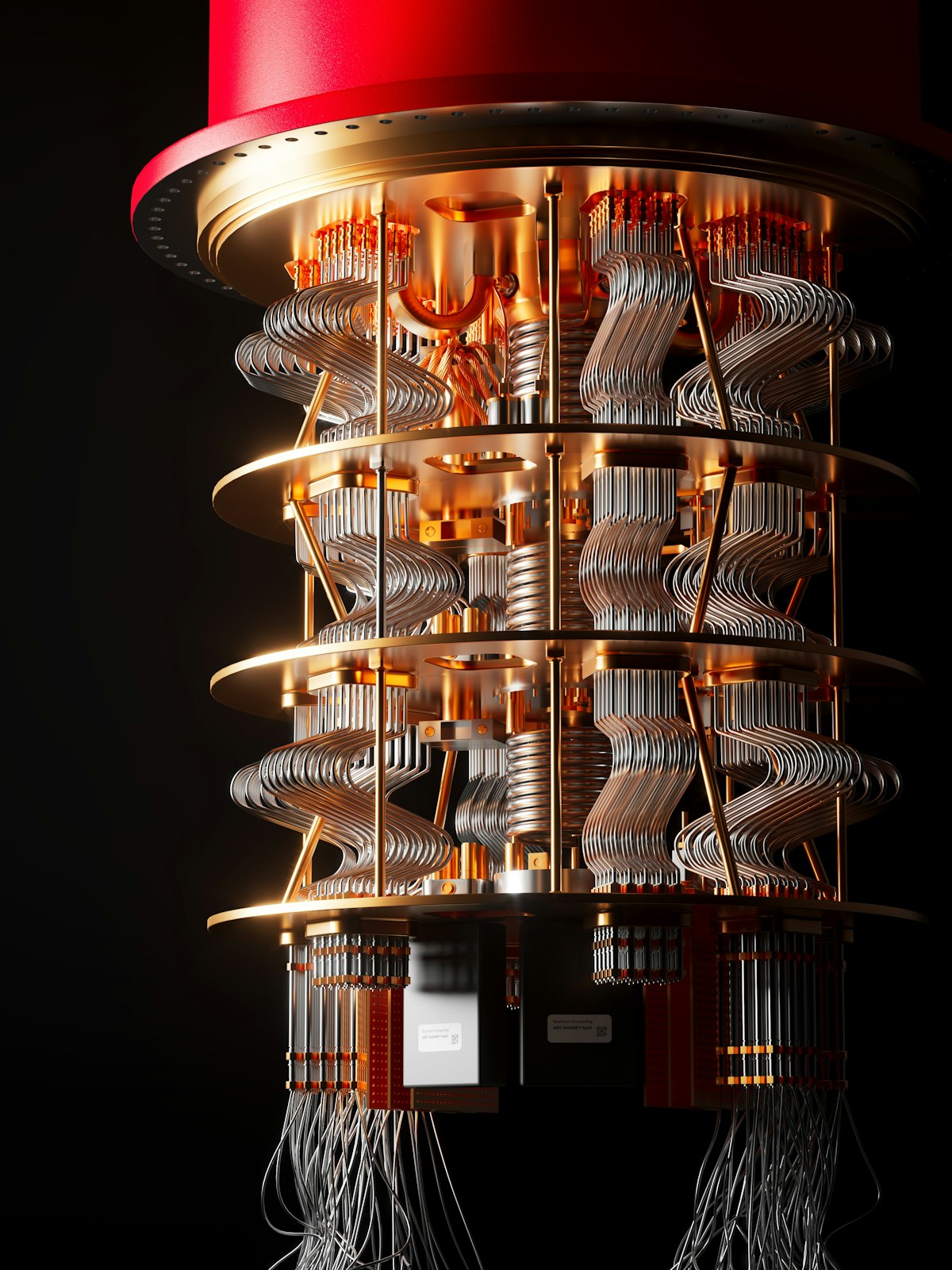 Quantum computing hardware assembly